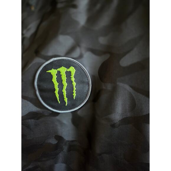 Monster Energy Drink Windbreaker Camouflage Jacket 2XL - Picture 3 of 7